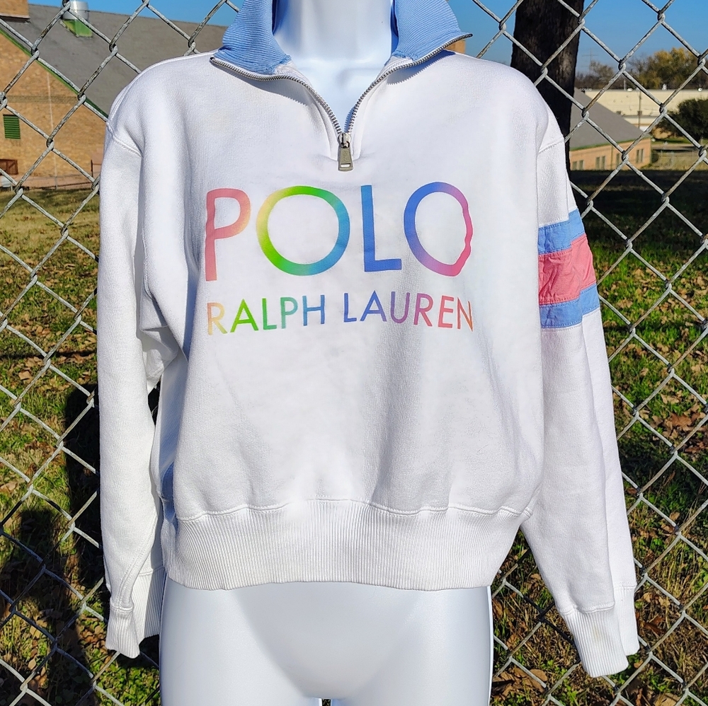 Women's Polo Ralph Lauren 1/4 Zip Sweatshirt